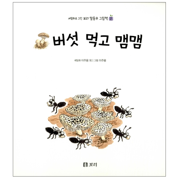 (세밀화로 그린 보리 말동무 그림책) 버섯 먹고 맴맴