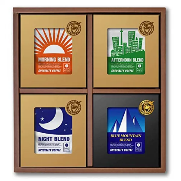 선물 포장콩 물집 ―즈 고급 드립커피 20개입 선물 세트 4종류 20개 3종의 디자인 블렌드 와 블루 마운틴 블렌드의 호화 세트 연말선물 집안끼리 축하 사례 백중날 본문참고 본문참고