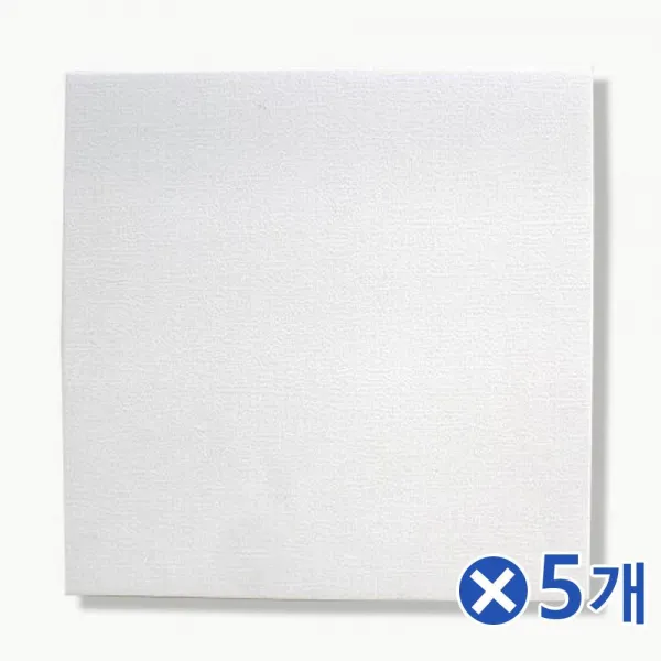 종이캔버스 액자-정사각x5개 미술놀이재료 만들기놀이/DIY/공작/만들기재료/미술시간/유아만들기재료/꾸, 단일상품