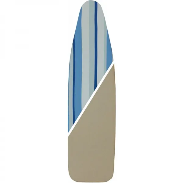 생활 필수품 7702 다리미판 덮개 및 패드 포켓 가역적 갈색 및 청색 줄무늬 단일상품