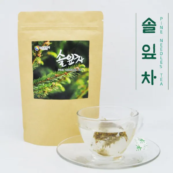 뉴트로웨이 솔잎차30티백 국내산 솔잎100% 소나무잎차, 30개