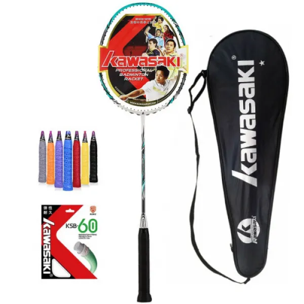 가와사키 kawasaki 배드민턴 라켓 탐조자 X160 초입입문 전탄소 전문 초경량 하모노 X260(9), 1개, 상세설명참조