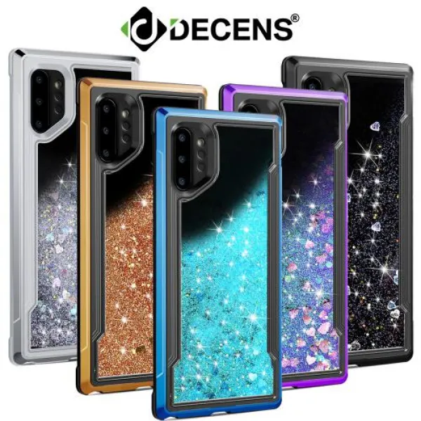 [바보사랑]데켄스 갤럭시노트10케이스 샤이닝 아쿠아 케이스 M660, 1개, 아이폰11/M660-블랙