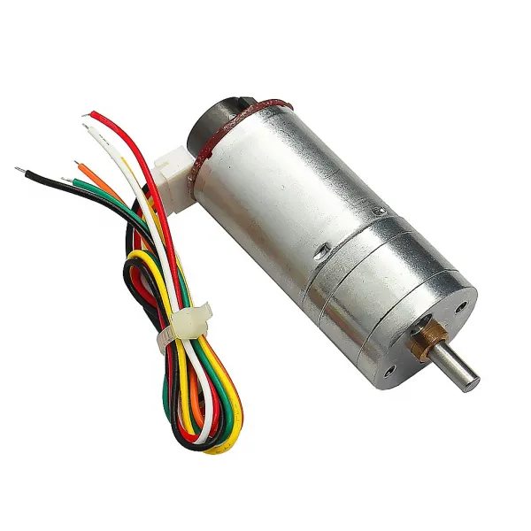 Stk 인코더를 가진 25ga370 Dc 12v 250rmp D 모양 갱구는 음색 장치 모터 1개
