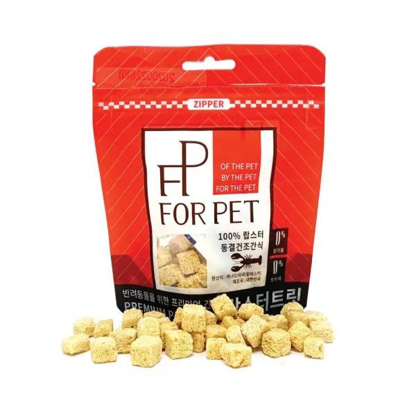 동결건조 랍스터트릿 15g 5개 불도그간식 동결건조간식 강아지다이어트간식 애견훈련용간식 개간식
