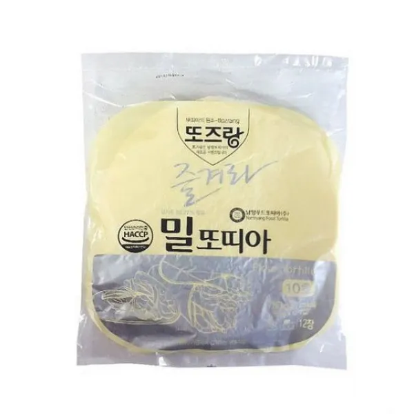 윤성커뮤니케이션 냉동 또즈랑밀또띠아10인chi흰색 780g 월남쌈 또띠아, 1