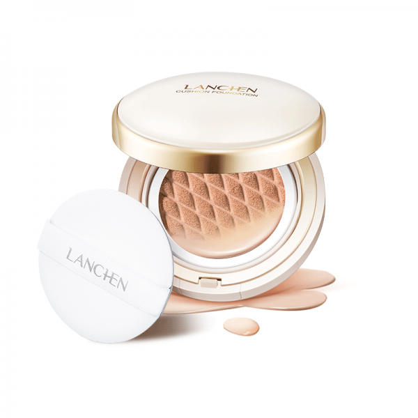 란수 수윤 커버 쿠션 Bb 서리 민감근 전속 얇은 스킨케어 컨실러 메이크업 Owx01 아이보리