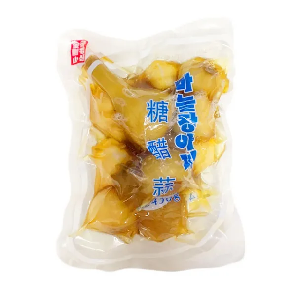 중국 밥도둑 금강산 통마늘장아찌 마늘장아찌 400g, 1개