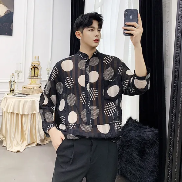 [제로의옷장]남자티셔츠 시스루 여름셔츠 MB0614L04
