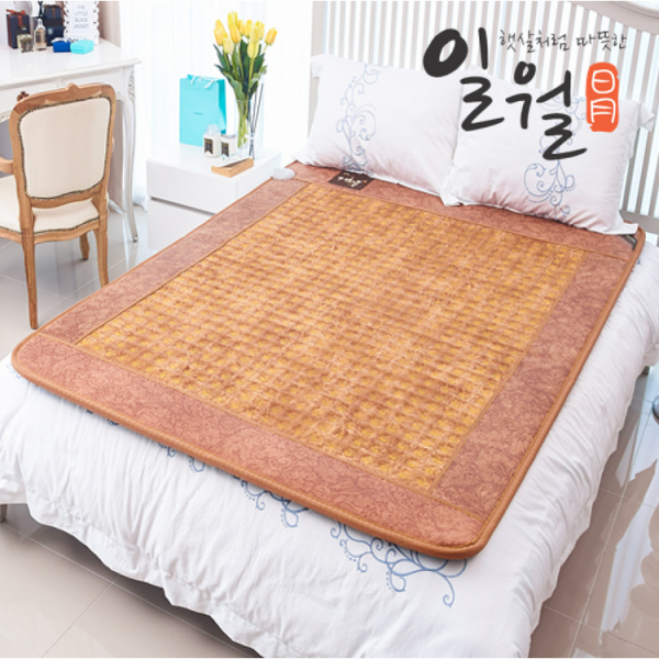 일월 개화몽 황토보료 전기매트 (싱글 더블), 개화몽 황토보료 전기매트 (싱글)