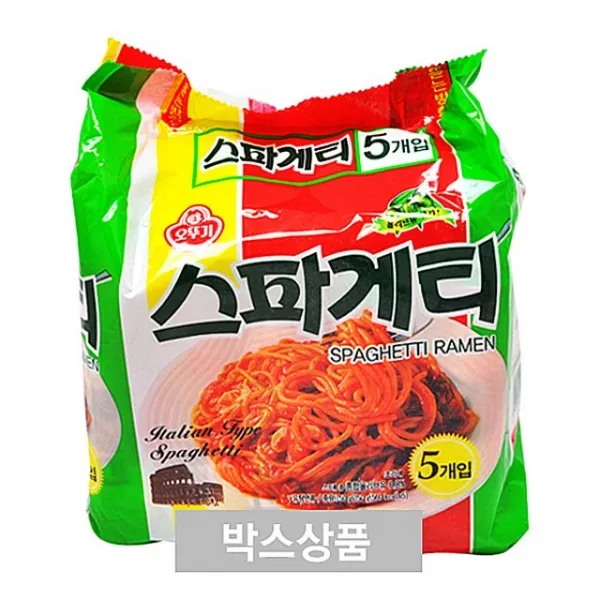 오뚜기 스파게티 150g x 5개입 X 8EA 파/스파게티면/스파게티소스/파면/오뚜기스파게티, 단일 수량