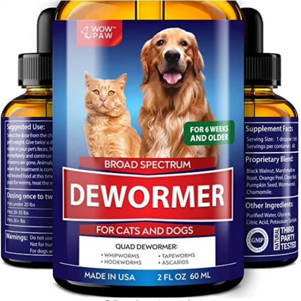 [반려동물전용] [해외직배송] 개 고양이구충제 (바쁜 현대인을위한 반려동물건강 미리챙겨두세요.!!), 1개