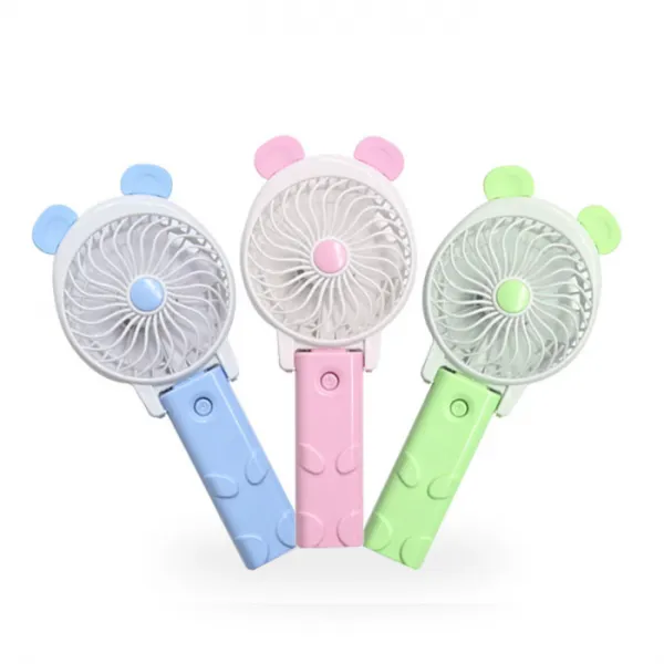 김앤강 더위를 날려줄 휴대용 usb선풍기, 곰돌이블루