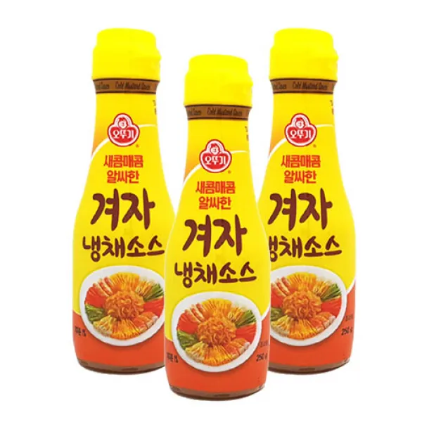 오뚜기 겨자냉채소스250g 3개