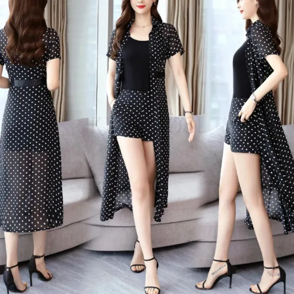 kirahosi 골드문 캐주얼 여성 투피스 세트 여성 여름옷 세트 VVV 129 +스마트 스트랩 증정 CB2cbau