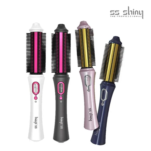 더블에스샤이니 스마트퀸 SS-SHINY021 무선고데기, 핑크