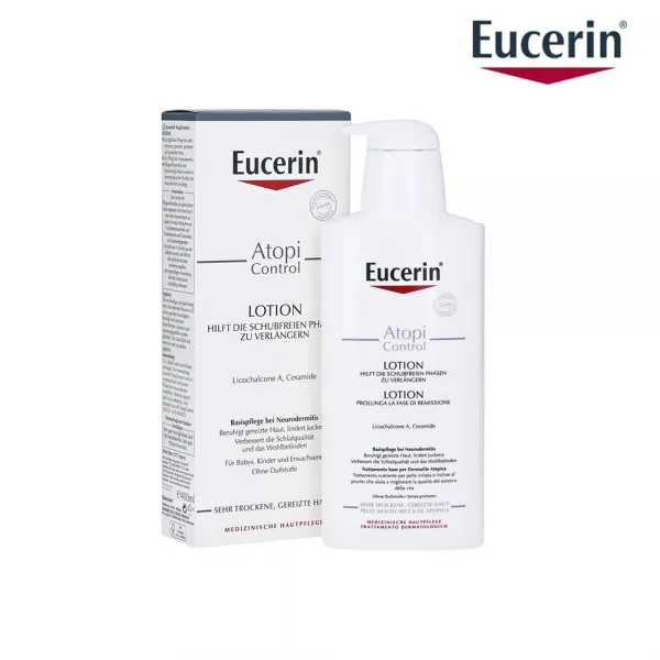 유세린 Eucerin 아토피컨트롤 로션 400ml 독일직배송 바디로션, 1개