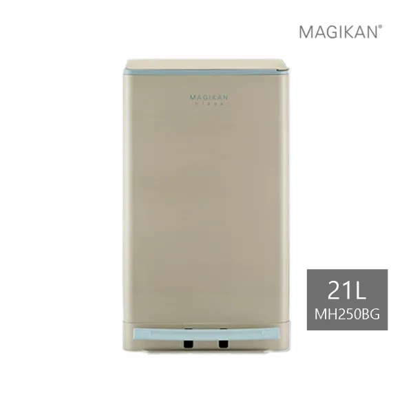 (신제품!) 매직캔 히포 21L 27L +기본리필장착 (화이트/베이지/세이지) - MH250 MH280, 1개, 03_(21L)히포/베이지-MH250BG