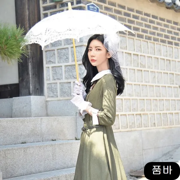 복고 경성의복 개화기 의상 패션 레트로 시대옷 원피스