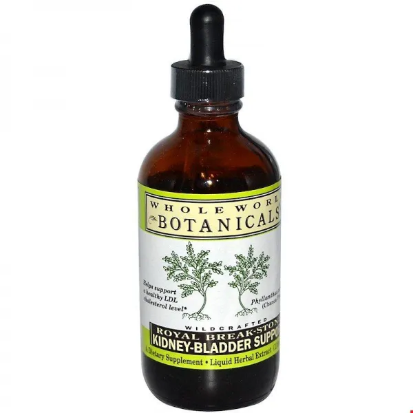 홀 월드 보타니칼 로얄 브레이크 스톤 신장-방광 개선 4 oz (118 ml), 1