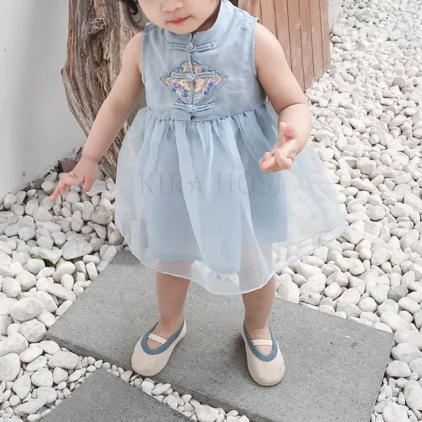 Kirahosi Mw 6 여자 아동 예쁜 원피스 여름 옷 여아 드레스 8 Lccjzf