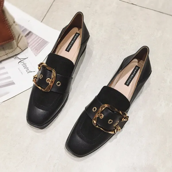 Miaotang 여성 러블리 학생룩 큐티 로퍼 42894675