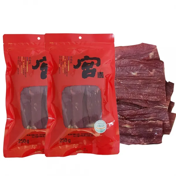 코스트코 궁육포 소고기육포 가성비 최고 육포, 2개, 250g