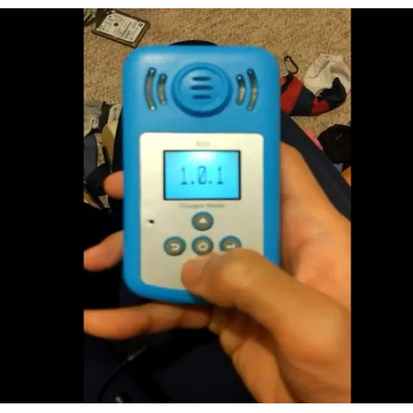 조달청 공사현장 O2검출기/산소측정기/산소농도/803O2