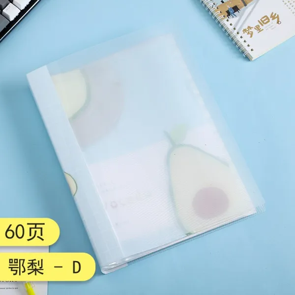 드림스타트 투명서류홀더 낭인 문화 문서 바인더 삽입페이지 A4 출산을 했다 수집함 루스리프 레이어드 임신 보고 싱글 책 악배 D60 페이지