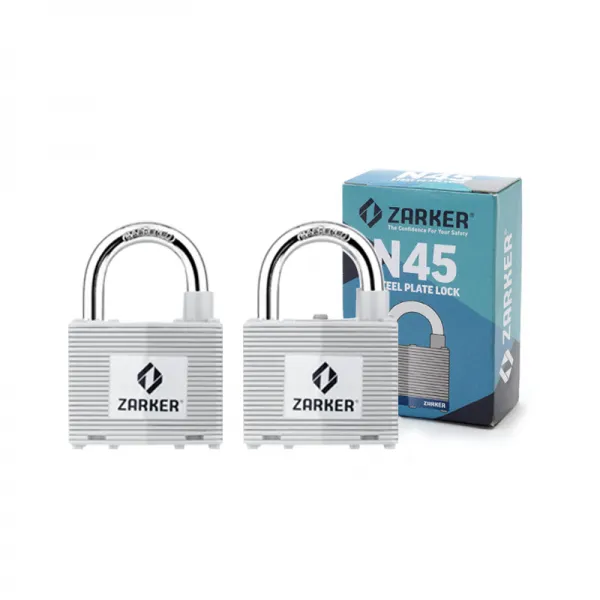 국산브랜드 자커 철판 열쇠 자물쇠 N45(동일키), 2개