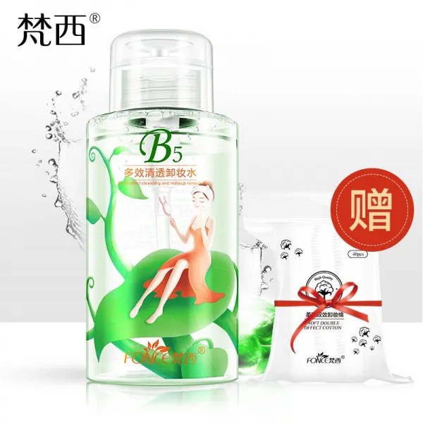 본시 포원스 클렌징 수온과 무자극 프레스 입술 얼굴 B5 유효 300ml, 상세페이지 참조