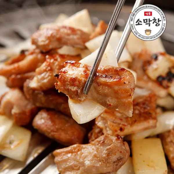[푸줏간명가] 양념 소 막창 1kg, 1개