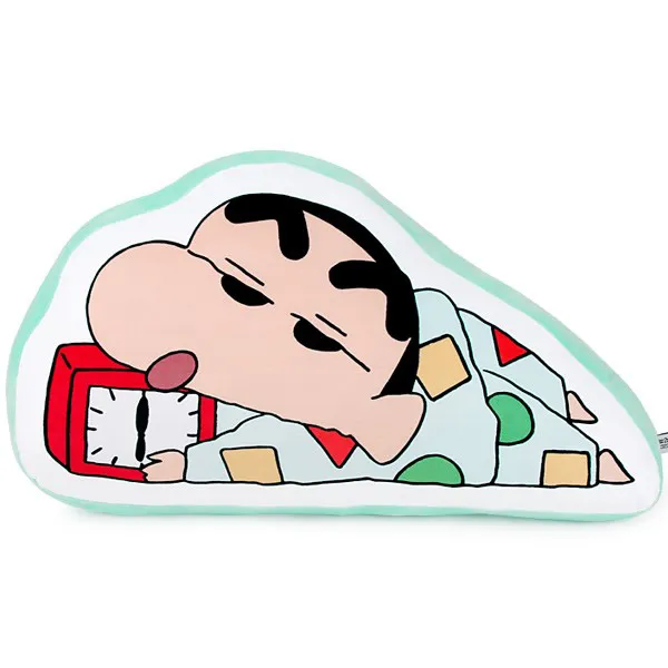 누리토이즈 짱구 흰둥이 파자마 라인프린트 쿠션 6번 인형 베개 봉제인형