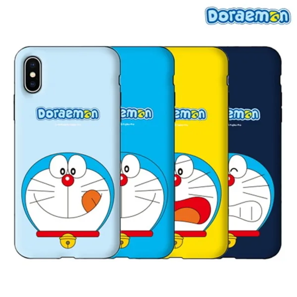 [바보사랑] 코쿼드 도라에몽 아머 케이스 휴대폰 핸드폰 커버, 기종:갤럭시노트10플러스(N976) / 색상:스마일도라에몽, 상세 설명 참조