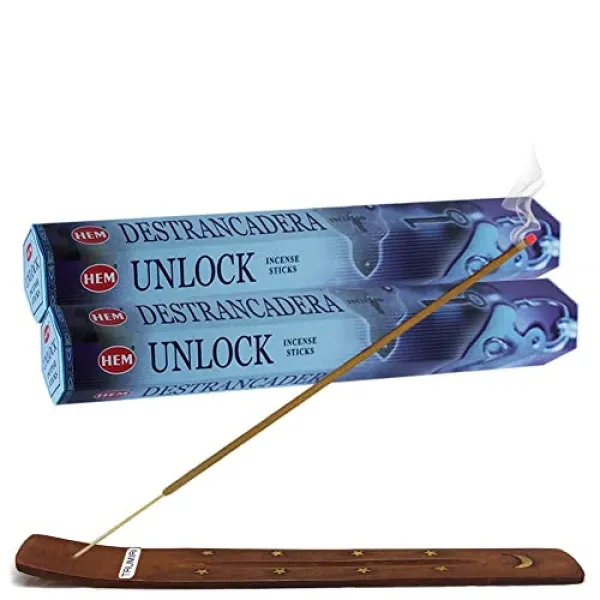 Nmt 향 홀더 무리와 밑단 잠금 해제 20g의 향 스틱 2 팩 40 스틱 Pack Of 2 P078108g8xmgk32 Pack Of 2