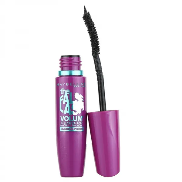 메이 블 린 뉴욕 (MAYBELLINE) 메이 블 린 뉴욕 자색 뚱뚱보 밀 문짝 마스카라 방수 纤长 권 골추세우다 판소리 검은색 판소리, 단일상품