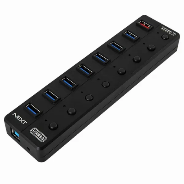 넥스트 NEXT-UH308 8포트 USB3.0 허브 유전원, 단일상품