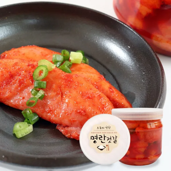 [덕양식품] 양념 명란젓 명란젓갈 1kg, 1통