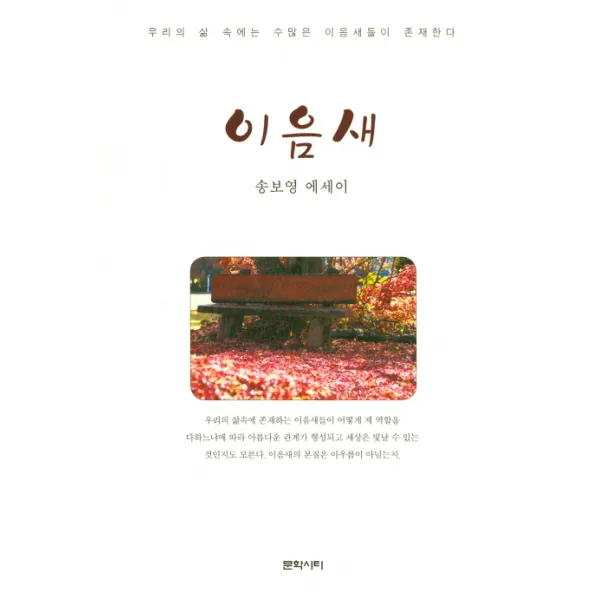 이음새:송보영 에세이, 문학시티