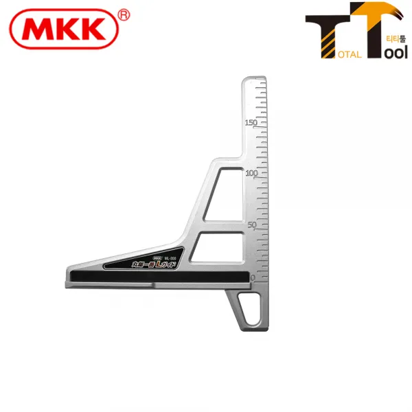 MKK 직각자 ML-200 조기대자 원형톱자 스퀘어 직각스퀘어 스코야 스캐여 스케어 각자 각도자 철자 철직자 측정기 측정공구