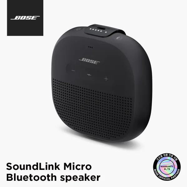[BOSE] 보스 정품 SoundLink Micro 블루투스 스피커, 미드나잇 블루