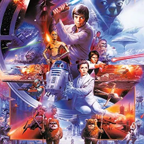[꿈꾸는직구]W5B5141 Star Wars-Impressionive 인상적인-1000 Piece Jigsaw Puzzle