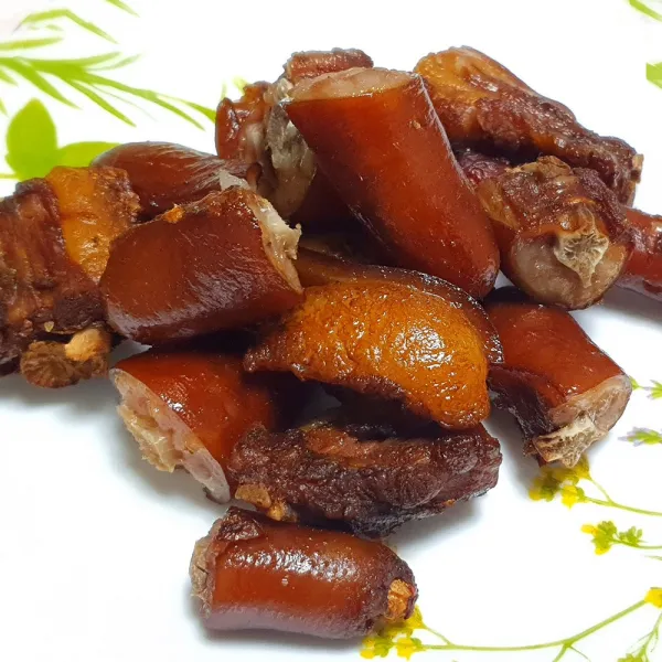 국내산 양념 돼지꼬리 1kg 찜 구이, 1팩, 1kg