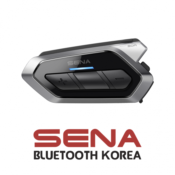 세나 50R 싱글팩 메시 2.0 인터콤 모터사이클 블루투스 헤드셋 버튼 타입 50R-01