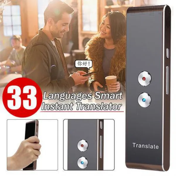 운송 Easy Trans 스마트 언어 번역기 Instant Voice Speech BT 33 언어 Jn., 상세내용참조