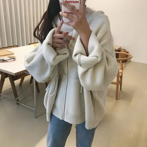엘림몰 여성 양털 후리스 재킷