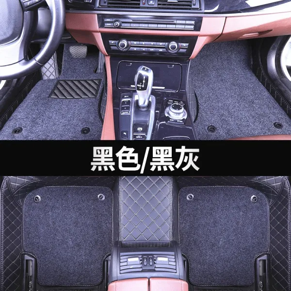 1719 기뢰 렉서스 에워싼 자동차 발 매트 레이 전용 대 에프터 개조, 흑금금 그레이블랙 더블레이어