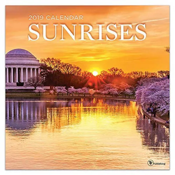 Sunrises - 2019 Wall Calendar - 12x12 일출-2019 월별 달력-12x12, 1
