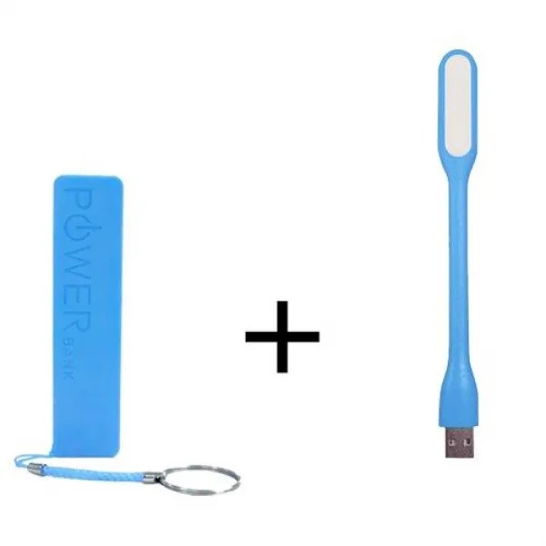 천텍스 적용 미니 큐트 핸드폰 비상충전 전보의 보배 유니버설 타입 1200MAH, 보조배터리 _스탠드 _블루