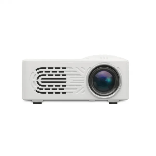 가정 사용을위한 신식 814 소형 영사기 LED 휴대용 마이크로 영사기 지원 1080P 고화질 프로젝트, 02 White_01 China